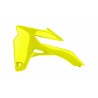 Paire d'ouïes de radiateurs Polisport SHERCO 2013 à 2015 couleur jaune fluo