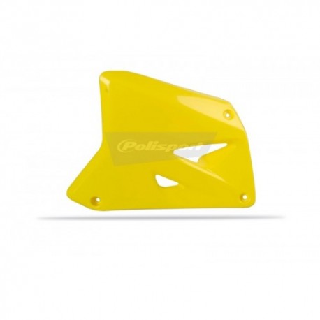 Ouies de radiateurs Polisport 85 RM 2002 à 2018 couleur jaune