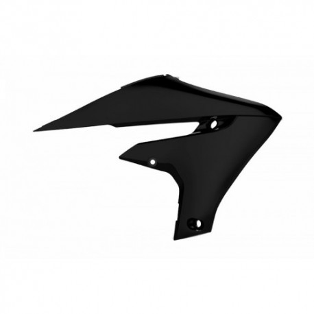 Ouies de radiateurs Polisport 250 YZF 2019 à 2023 / 450 YZF 2018 à 2022 à 2022 couleur noir