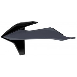 Paire d'ouïes de radiateurs Polisport SX / SXF 2019 à 2022 couleur gris
