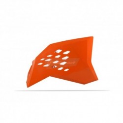 Ouies de radiateurs Polisport SX / SXF 2007 à 2010 couleur orange