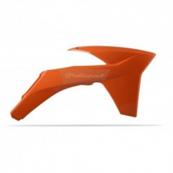 Ouies de radiateurs Polisport SX / SXF 2011 à 2012 couleur orange