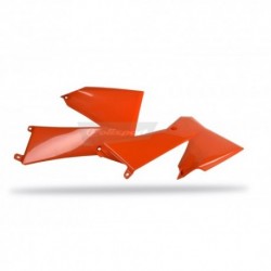 Ouies de radiateurs Polisport KTM 85 SX 2006 à 2012 couleur orange