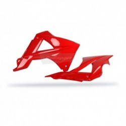 Ouies de radiateurs Polisport GAS GAS 2011 couleur rouge