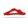 Paire d'ouïes de radiateurs Polisport HVA 250 TC / TE 2008 à 2009 couleur rouge