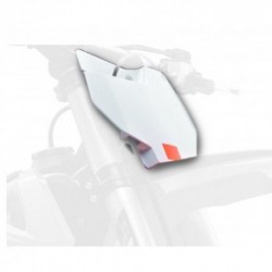 Plaque numéros avant Polisport KTM 85 SX 2018 à 2024 couleur blanc