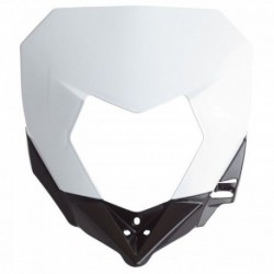 Plaque phare d'éclairage MASK SHERCO couleur blanc
