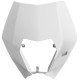 Plaque phare nue Polisport KTM 2020 à 2023 couleur blanc