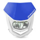 Plaque phare d'éclairage HALO LED ECE couleur bleu