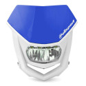 Plaque phare d'éclairage HALO LED ECE couleur bleu