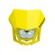 Plaque phare d'éclairage LMX couleur jaune