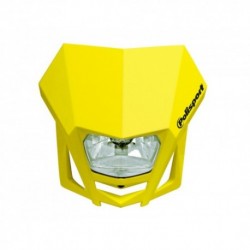 Plaque phare d'éclairage LMX couleur jaune