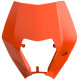 Plaque phare nue Polisport KTM 2020 à 2023 couleur orange