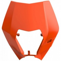 Plaque phare nue Polisport KTM 2020 à 2023 couleur orange
