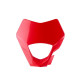 Plaque phare nue Polisport GAS GAS 2021 à 2023 couleur rouge