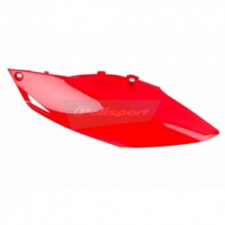 Plaques latérales numéro Polisport 250 CRF 2014 à 2017 / 450 CRF 2013 à 2016 couleur rouge