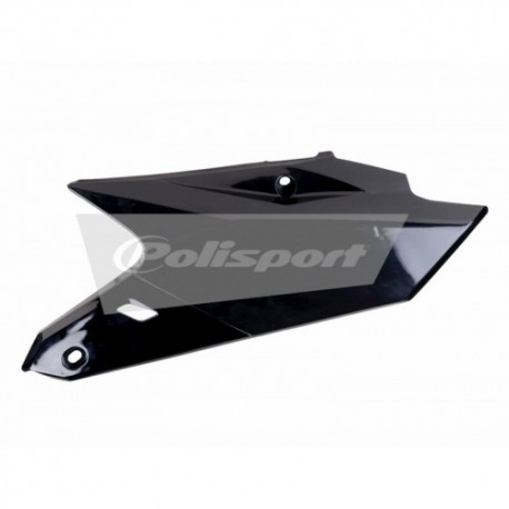 Plaques latérales numéro Polisport 250 WRF 2014 à 2017 / 450 WRF 2016 couleur noir