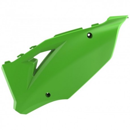 Plaques latérales numéros Polisport 125 KX / 250 KX 2003 à 2008 Restyle couleur vert