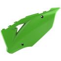 Plaques latérales numéros Polisport 125 KX / 250 KX 2003 à 2008 Restyle couleur vert
