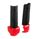 Protection de té de fourche Polisport noir rouge