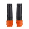 Protection de té de fourche Polisport noir orange
