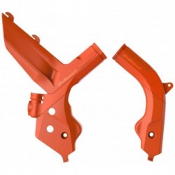 Protections de cadre Polisport SXF 2019 / EXC 2022 couleur orange