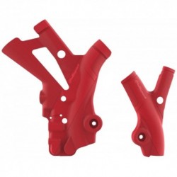 Protections de cadre Polisport BETA 2013 à 2019 couleur rouge