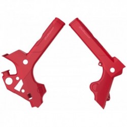 Protections de cadre Polisport GAS GAS 2017 à 2020 couleur rouge