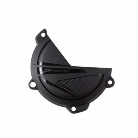 Protection de couvercle d'embrayage Polisport SXF 2023 / EXCF 2024 couleur noir