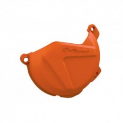 Protection de couvercle d'embrayage Polisport KTM couleur orange