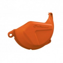 Protection de couvercle d'embrayage Polisport KTM couleur orange