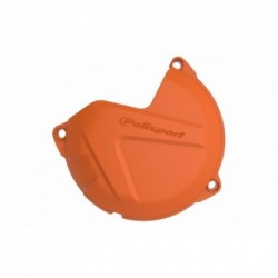 Protection de couvercle d'embrayage Polisport SXF 250 / 350 2016 à 2018 couleur orange