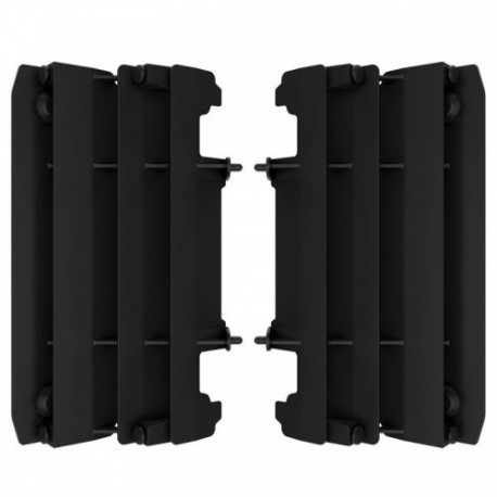 Protections grilles de radiateurs Polisport 250 YZF 2019 à 2023 / 450 YZF 2018 à 2022 à 2022 couleur noir