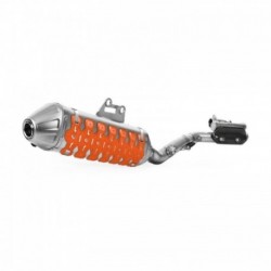 Sabot moteur plastique "extreme" Polisport couleur orange