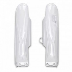 Protections de fourche Polisport 85 YZ 2022 à 2024 couleur blanc