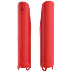 Protections de fourche Polisport 250 CRF / 450 CRF 2019 à 2024 couleur rouge