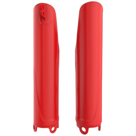 Protections de fourche Polisport 250 CRF / 450 CRF 2019 à 2024 couleur rouge