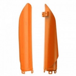 Protections de fourche Polisport SX / SXF 2015 à 2022 couleur orange