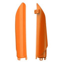 Protections de fourche Polisport SX / SXF 2015 à 2022 couleur orange