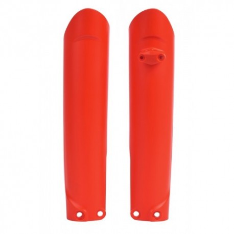 Protections de fourche Polisport SX / SXF 2015 à 2022 couleur orange fluo