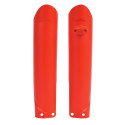 Protections de fourche Polisport SX / SXF 2015 à 2022 couleur orange fluo
