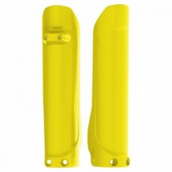 Protections de fourche Polisport HUSKY TC / FC couleur jaune