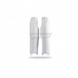 Protections de fourche Polisport 250 KXF / 450 KXF 2009 - couleur blanc