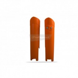Protections de fourche Polisport KTM EXC / EXC-F couleur orange