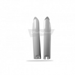 Protections de fourche Polisport 125 KX / 250 KX 1994 à 2003 couleur blanc