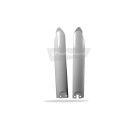 Protections de fourche Polisport 125 KX / 250 KX 1994 à 2003 couleur blanc