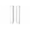Protection de fourreaux de fourche Polisport couleur blanc