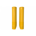 Protection de fourreaux de fourche Polisport couleur jaune