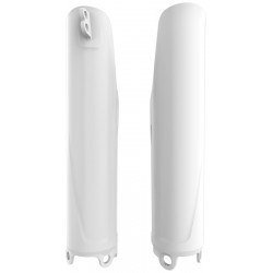 Protections de fourche Polisport 250 CRF / 450 CRF 2019 à 2024 couleur blanc