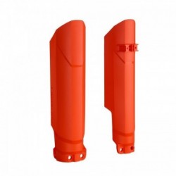 Protections de fourche Polisport WP KTM HVA GAS GAS SHERCO couleur orange
